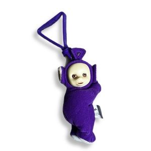 Vintage 2000 “Tinky Winky” Teletubbies McDonald’s Happy Meal Toy Keychain